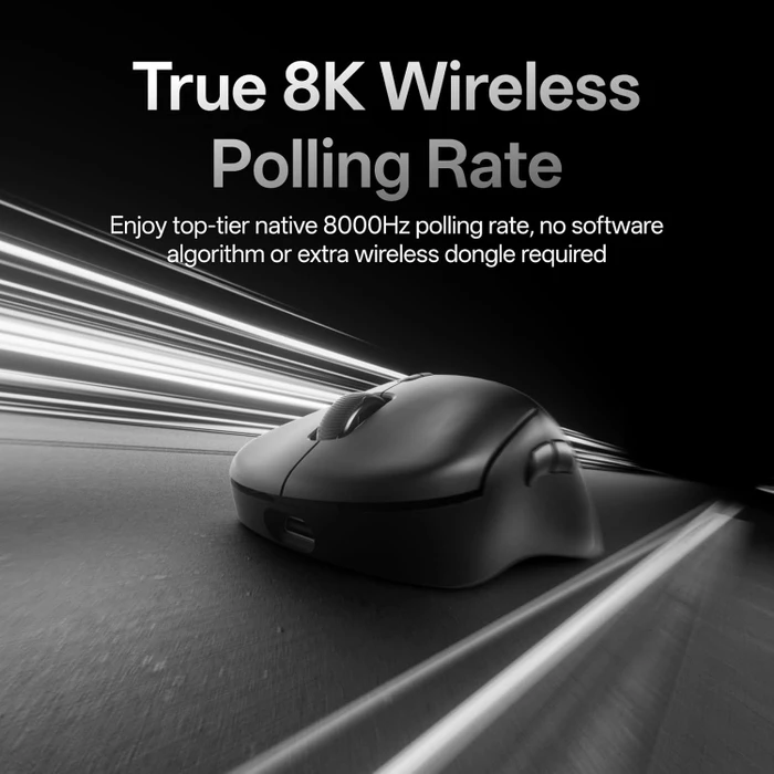 Rapoo VT3 Gen-2 8K Wireless Gaming Mouse schwarz, USB