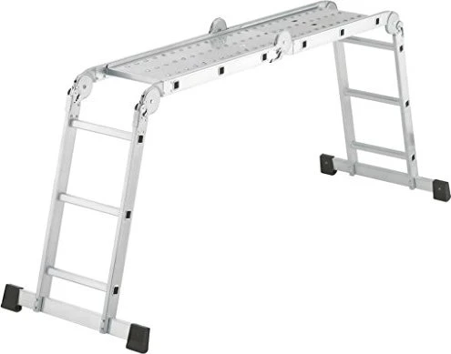 Hailo ProfiStep combi 4-tlg. Mehrzweckleiter, 4x 3 Stufen
