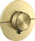 Hansgrohe Axor ShowerSelect ID rund Thermostat für 1 Verbraucher brushed brass Vorschaubild