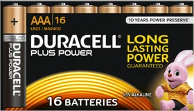 Duracell Plus Power Micro AAA, 16er-Pack