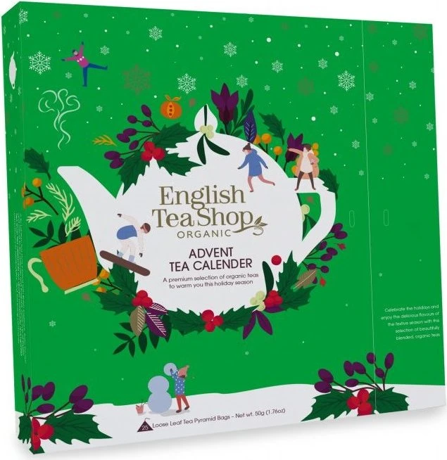 English Tea Shop Teebuch Grün Adventskalender