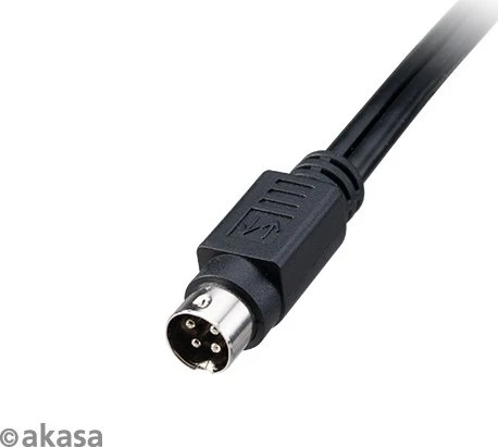 Akasa 150W Netzteil, 4-Pin DIN Stecker, 4-Pin-Stecker proprietär, 150W