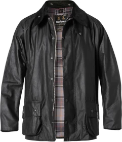 Barbour Beaufort Wax Jacke schwarz (Herren)