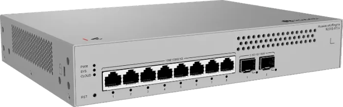 Huawei eKit SME Network eKitEngine S220S Series Desktop Gigabit Managed Switch, 8x RJ-45, 2x SFP+