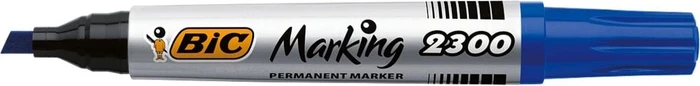 BIC Marking 2300 ECOlutions Permanentmarker Keilspitze 3.7-5.5mm blau