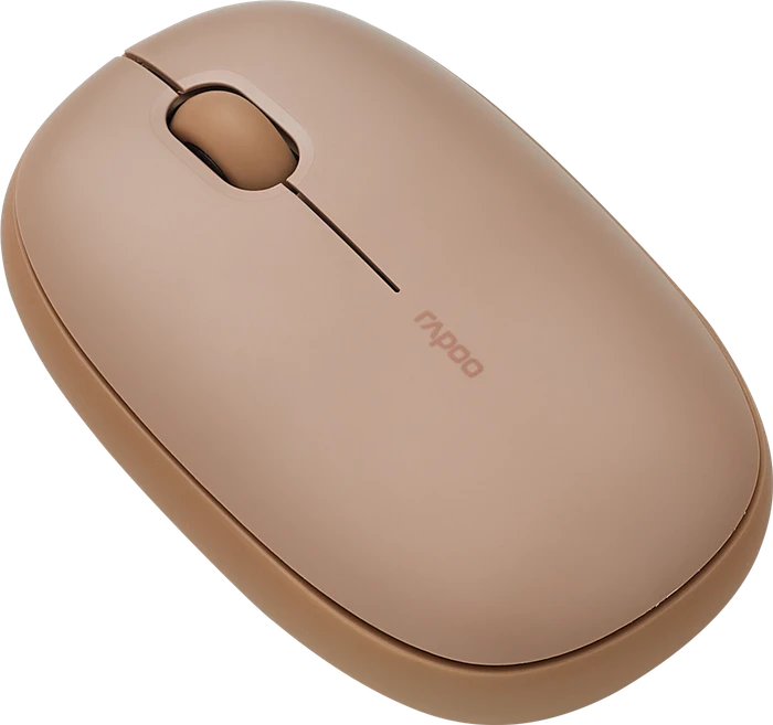 Rapoo M660 Silent Multi-mode Wireless braun, USB/Bluetooth