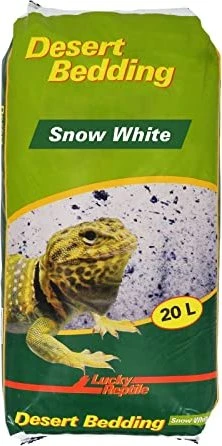 Lucky Reptile Desert Bedding Terrarienerde Snow White, 20l