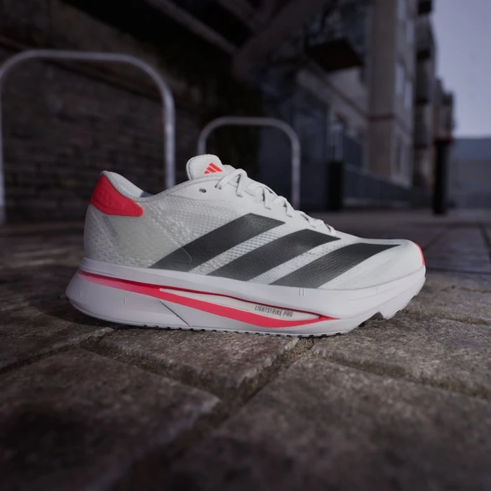 adidas Adizero SL2 cloud white/core black/lucid red (Damen)