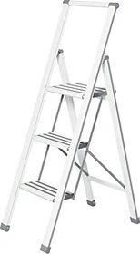 Wenko Aluminium Haushaltsleiter, 3 Stufen