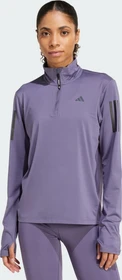 adidas Own The Run Half-Zip Laufshirt langarm preloved violet (Damen)