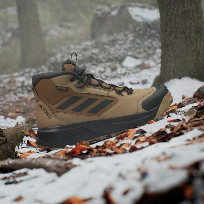 adidas Terrex Winter Leather Mid Rain.RDY Cold.RDY cardboard/carbon/bronze strata