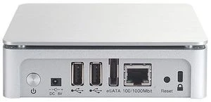 SilverStone Data Center silber, 256MB RAM, 1x RJ-45 1000Base-T, 2x USB-A 2.0