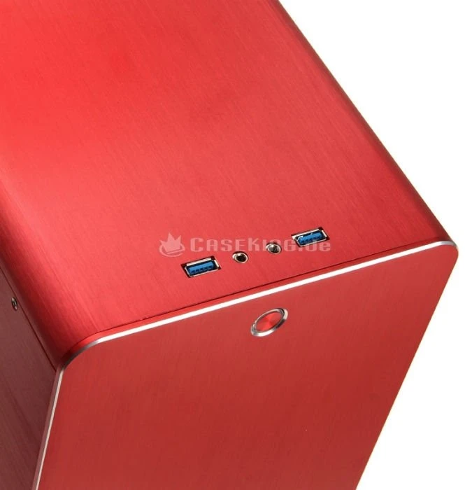Raijintek Metis rot, Acrylfenster, Mini-ITX
