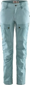 Fjällräven Keb Trousers Curved Regular Hose lang clay blue/mineral blue (Damen)