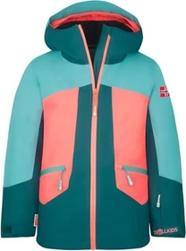 Trollkids Girls Rauland Skijacke midnight petrol (Junior)