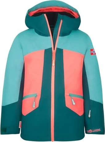 Trollkids Girls Rauland Skijacke midnight petrol (Junior)