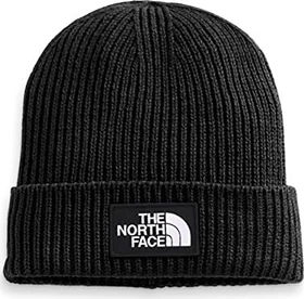 The North Face Logo Box mit Umschlag Beanie tnf black