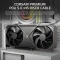Corsair Premium Riser-Kabel, gewinkelt, PCIe 5.0, 175mm, weiß Vorschaubild