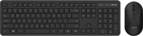 ASUS CW100 Wireless Keyboard and Mouse Set, mit Copilot-Taste, schwarz, USB, DE