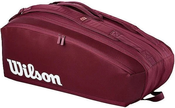 Wilson Defyer 9 Pack Tennistasche burgundy