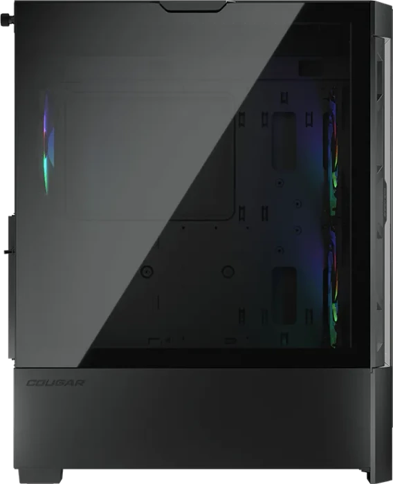 Cougar Duoface RGB, schwarz, Glasfenster