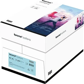 inapa tecno colors Universalpapier mittelblau, A4, 80g/m², 500 Blatt