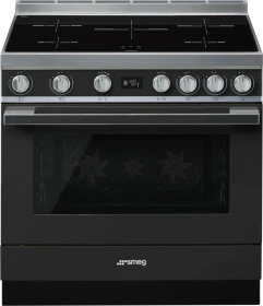 Smeg Portofino CPF9IPAN Elektroherd mit Induktionskochfeld
