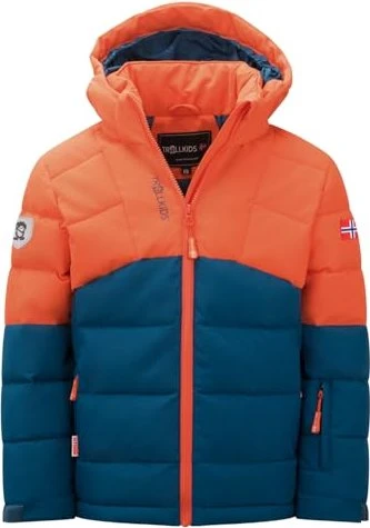Trollkids Gryllefjord Funktionsjacke deep orange (Junior)