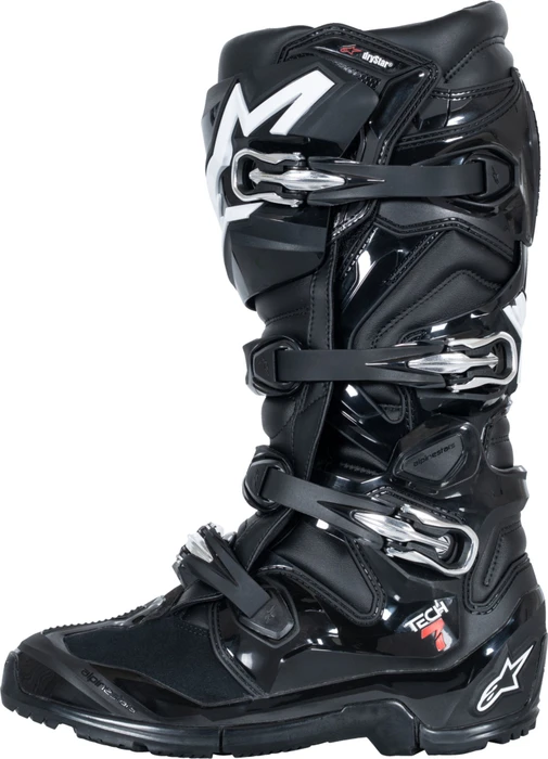 Alpinestars 2026 Tech 7 Enduro Drystar Motorradstiefel schwarz/weiß