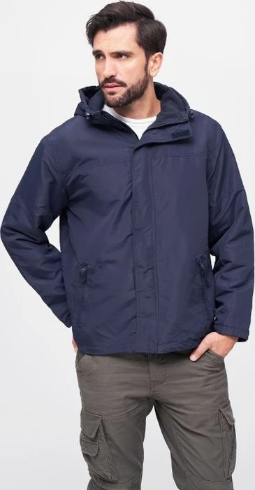 Brandit Windbreaker Frontzip Jacke navy (Herren)