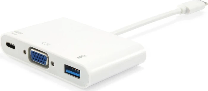 Equip USB-C auf VGA, USB-Hub, Videoadapter, USB-C 3.0 [Stecker]