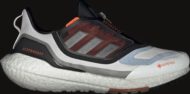 adidas Ultraboost 22 GTX dash grey/silver metallic/impact orange (Herren)