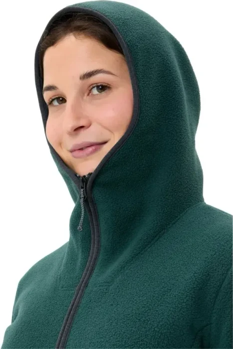 Vaude Neyland II Fleece Hooded Jacke deep pond (Damen)