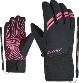 Ziener Kiwa AS Skihandschuhe schwarz (Damen)