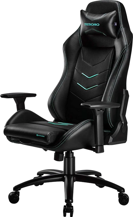Tesoro Alphaeon S3 Gamingstuhl, schwarz/blau