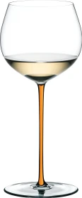 Riedel Fatto A Mano Oaked Chardonnay Weißweinglas orange