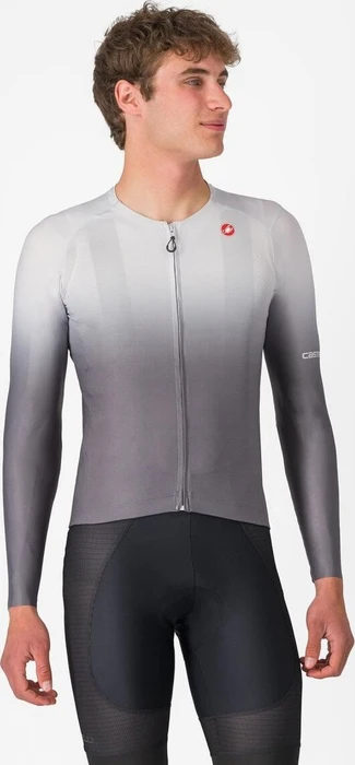 Castelli UPF Trikot langarm silver gray (Herren)