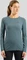 Odlo Essential Seamless Funktionsshirt langarm provincial blue melange (Damen) Vorschaubild