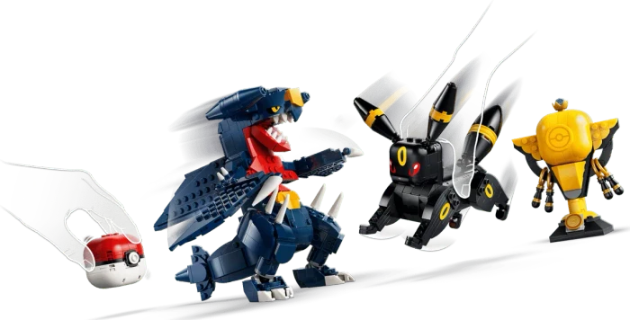 LEGO Pokémon SMART Play - Nachtaras und Knakracks Duell um die Meisterschaft