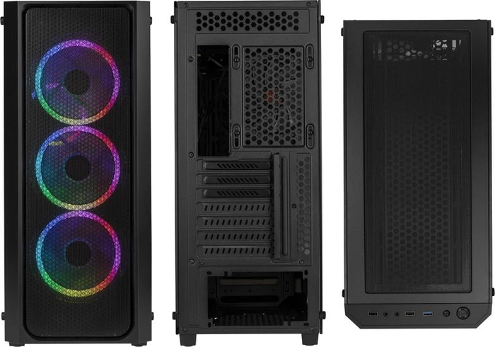 Raijintek Ponos MS4, Glasfenster