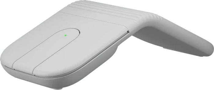 Logitech Mobi Fold Ultra-portable Wireless Mouse Off-White, weiß/grau, Logi Bolt, USB/Bluetooth