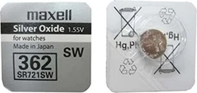 Maxell 362 (SR58/SR721), 10er-Pack