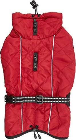 Trixie Wintermantel Minot, XS, 30cm, rot