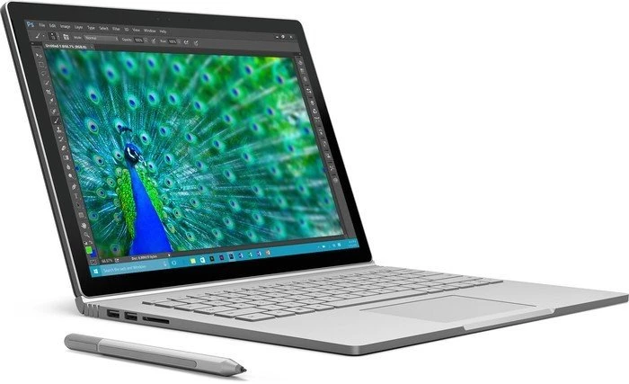 Microsoft Surface Book, Core i5-6300U, 8GB RAM, 256GB, GeForce 940M