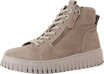 Tamaris Essentials Leder Stiefelette grau (Damen)