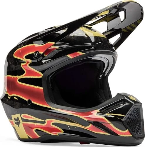 Fox Racing V3 RS Inning schwarz/rot/gold