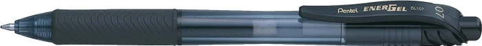Pentel EnerGel X BL107 0.7mm/0.35mm Gelroller schwarz/transparent