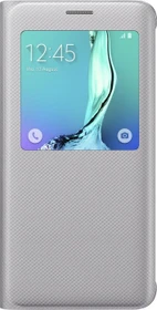 Samsung S-View Cover für Galaxy S6 Edge+ silber