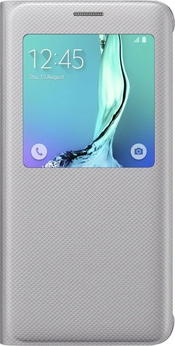 Samsung S-View Cover für Galaxy S6 Edge+ silber