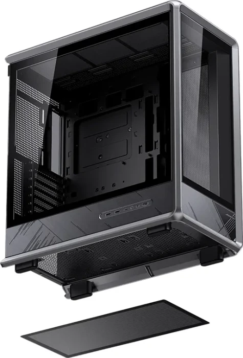 Jonsbo D401 Black, Glasfenster